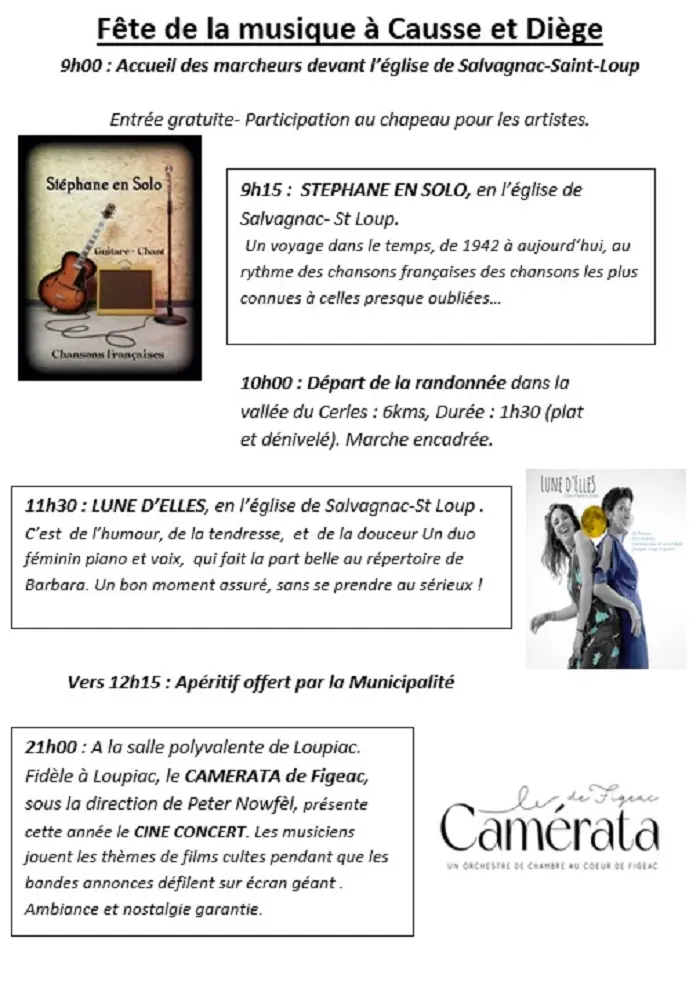 fête de la musique Causse-et-diege