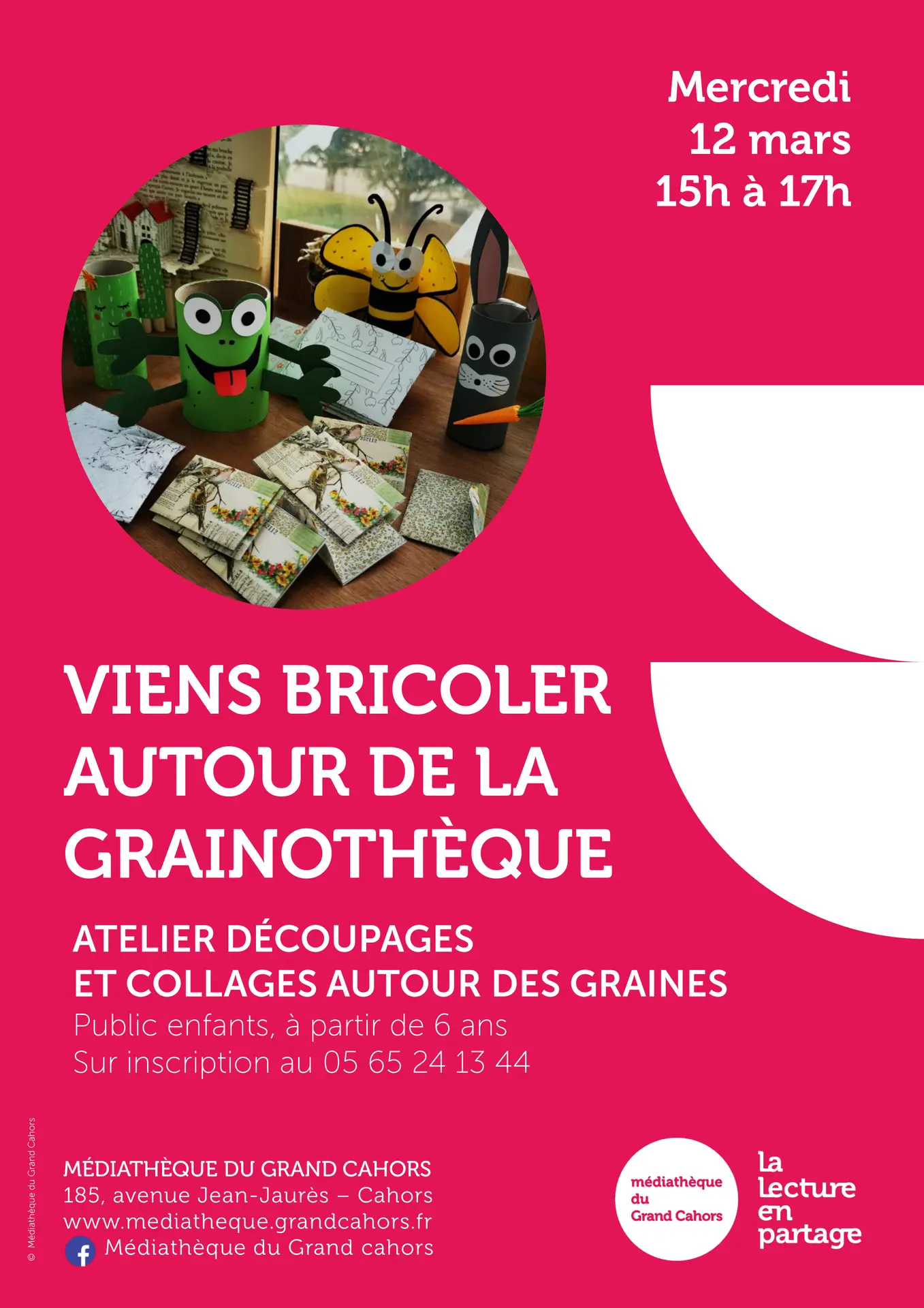 Affiche Atelier Grainothèque