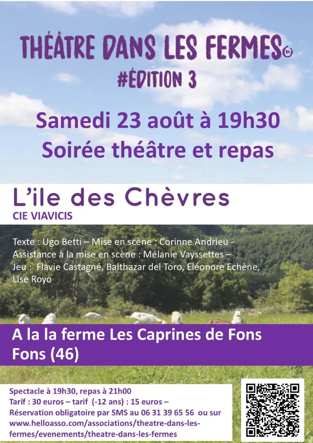 Affiche Caprines de Fons - 23-08-25
