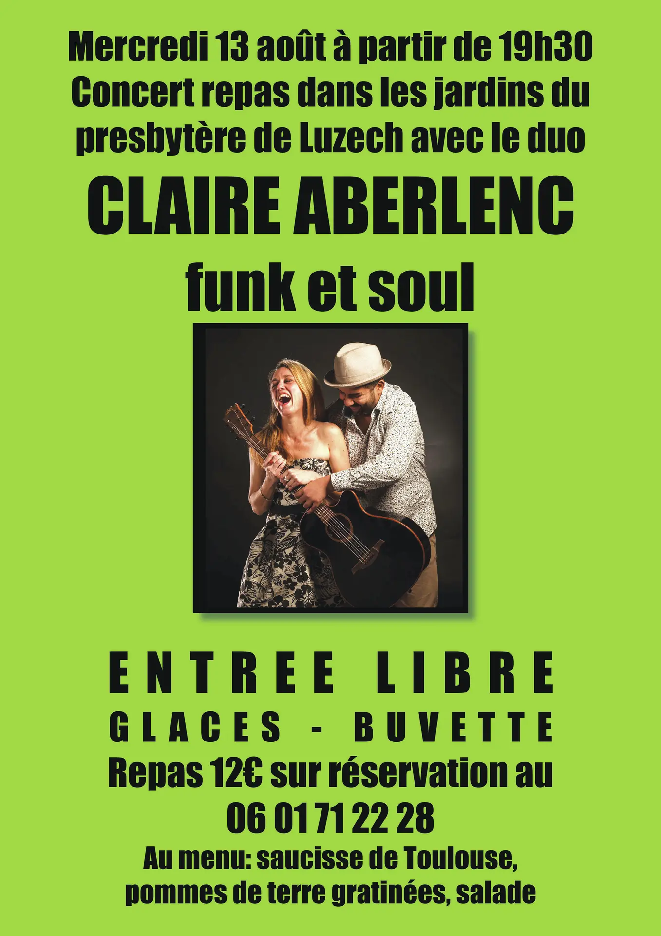 Affiche Claire Aberlenc Luzech
