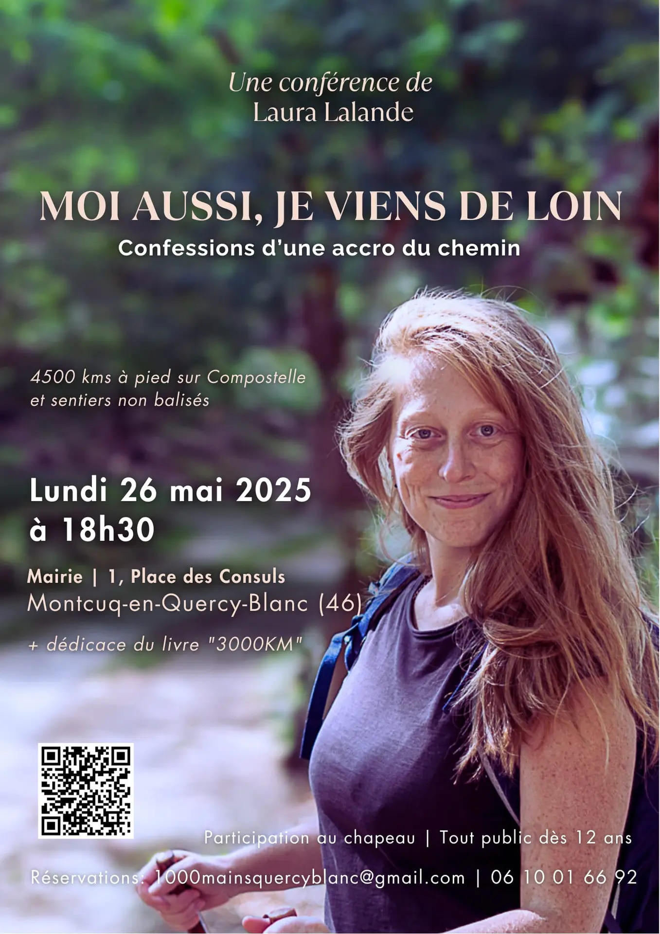 Affiche Conférence Laura Montcuq