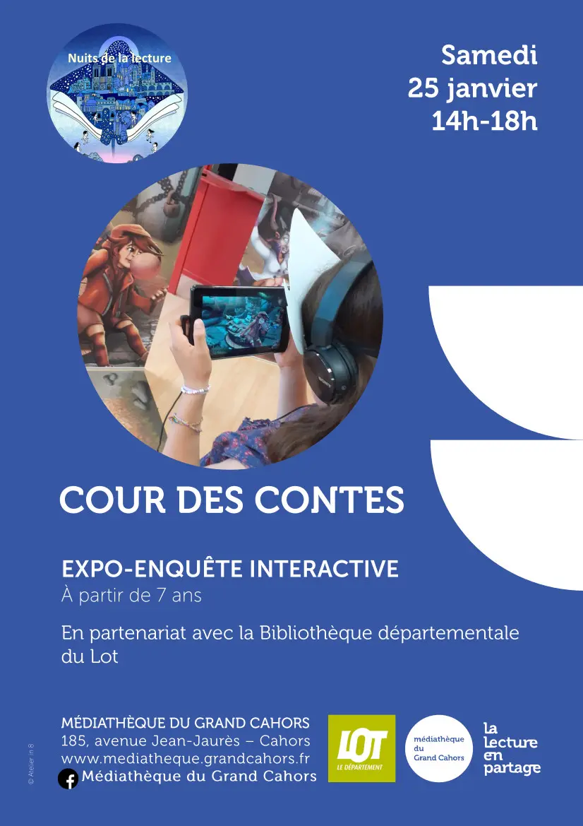 Affiche Cour des contes NDL