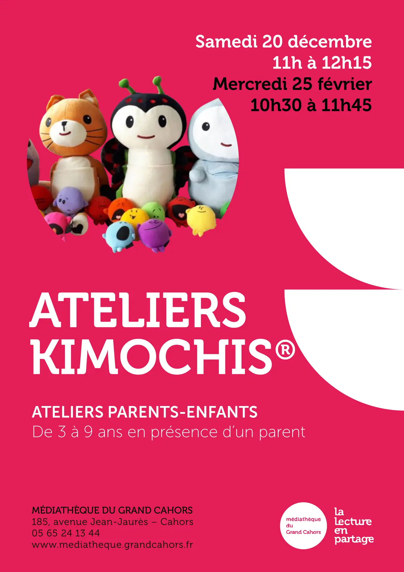 Affiche Kimoshis Dec25 à fev26