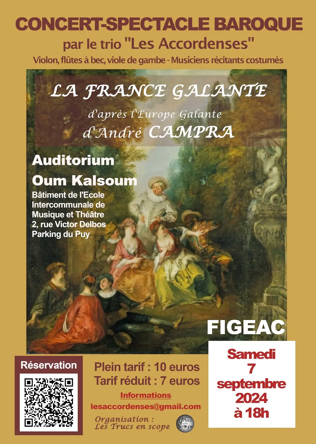 Affiche La France Galante Figeac