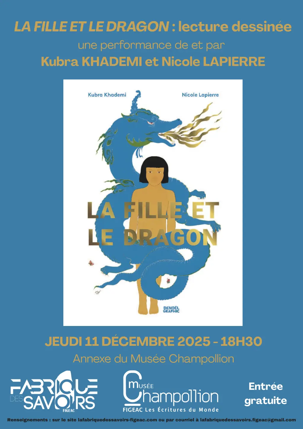 Affiche La fille et le dragon