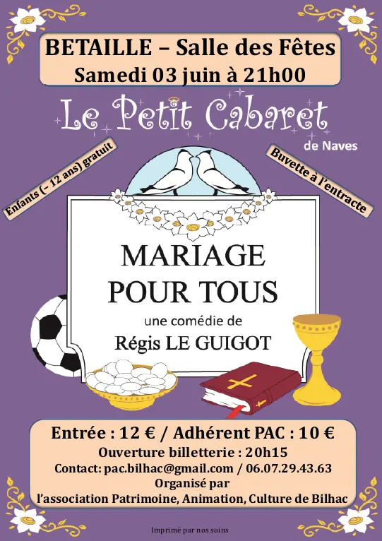Affiche Le Petit Cabaret