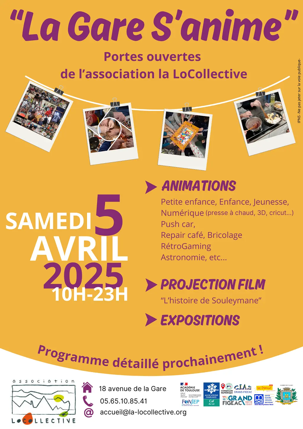 Affiche Portes ouvertes : La Gare s'anime  - 4