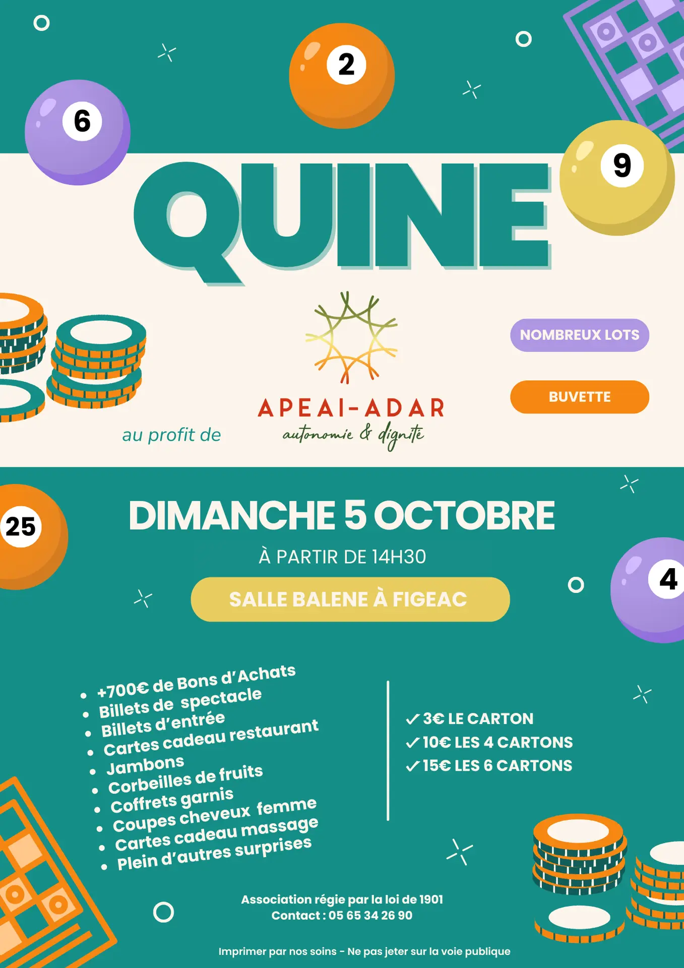 Affiche Quine 2025