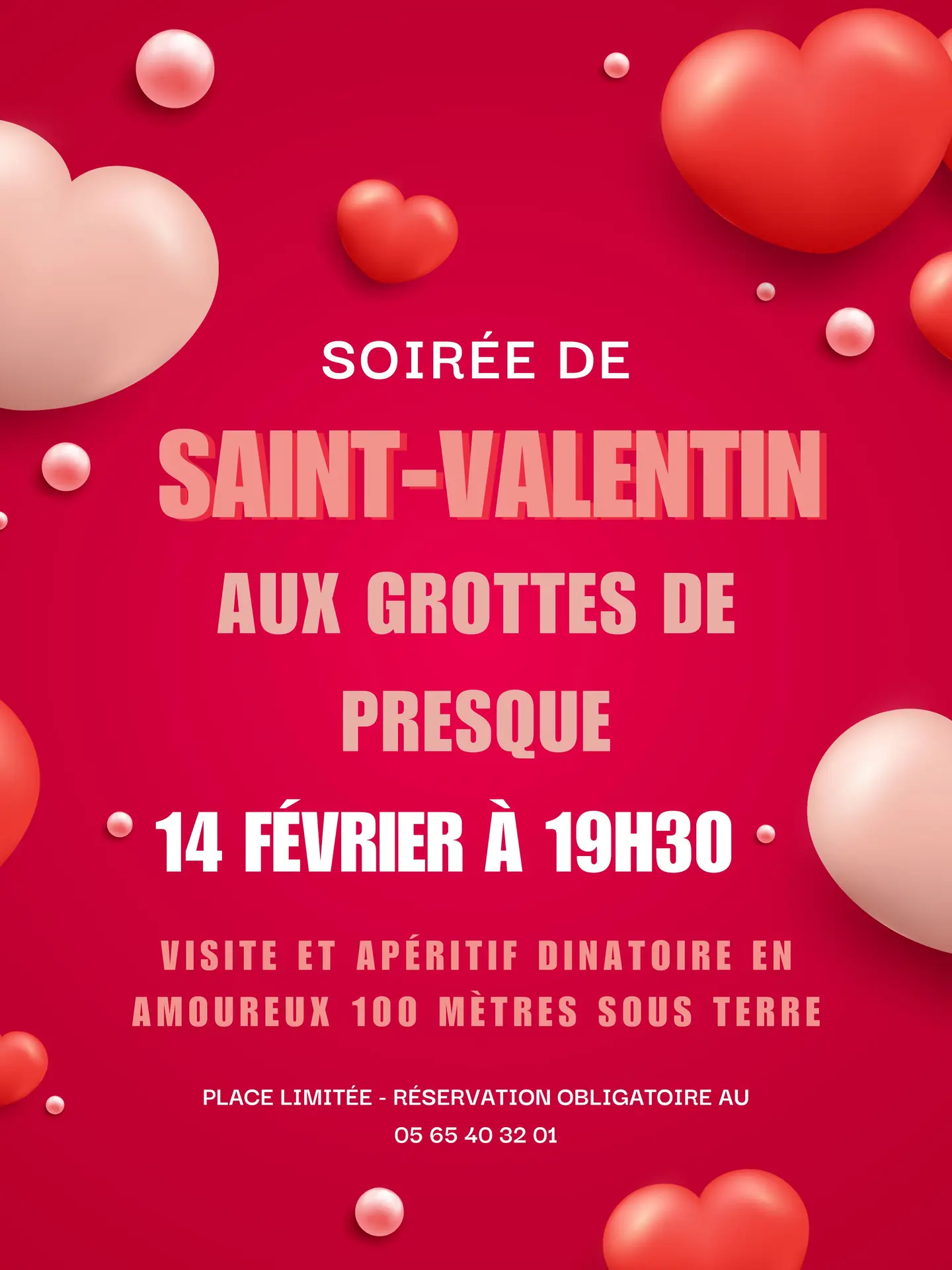 Affiche Saint Valentin