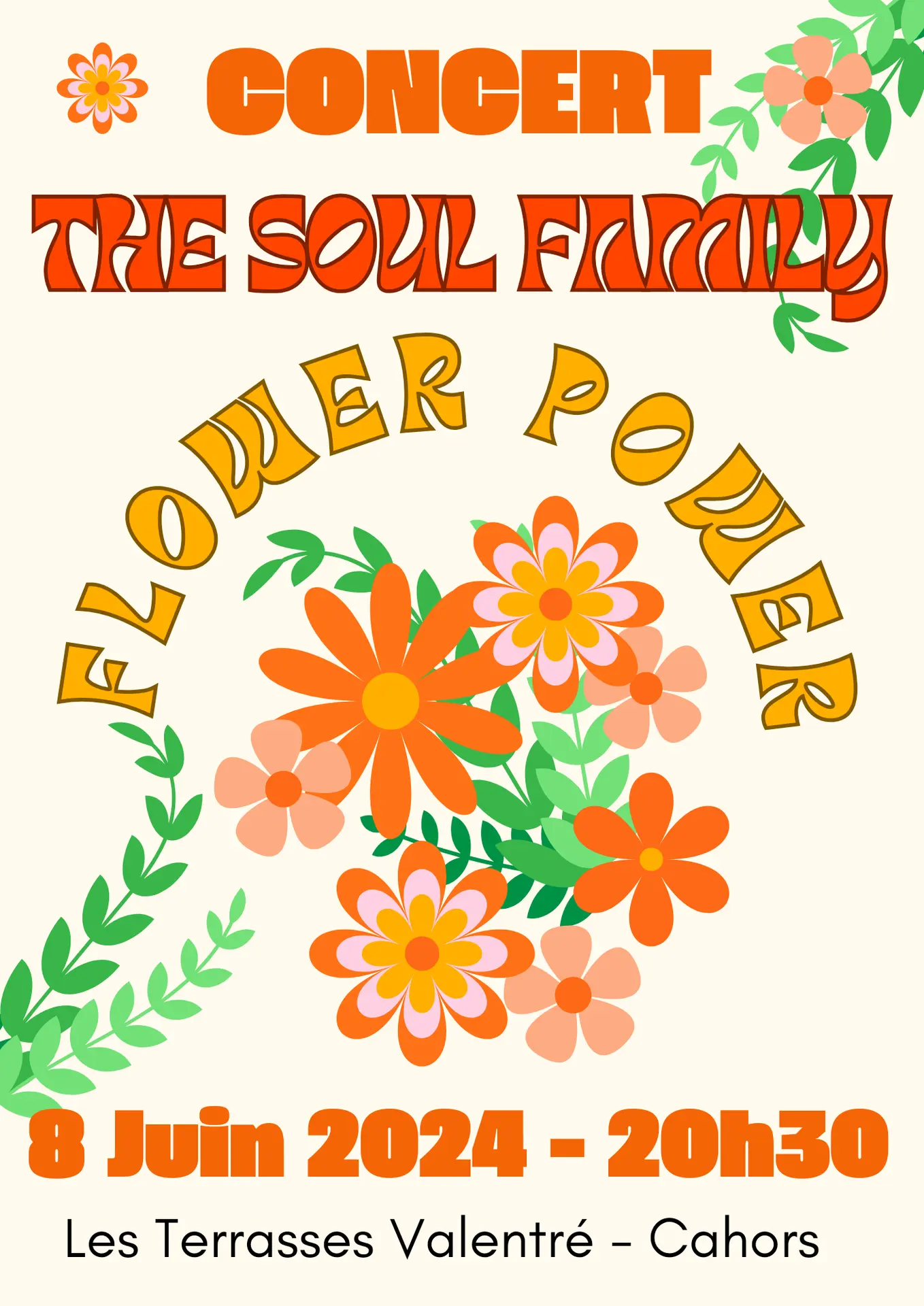 Affiche Soul Family 8 juin 2024 Cahors