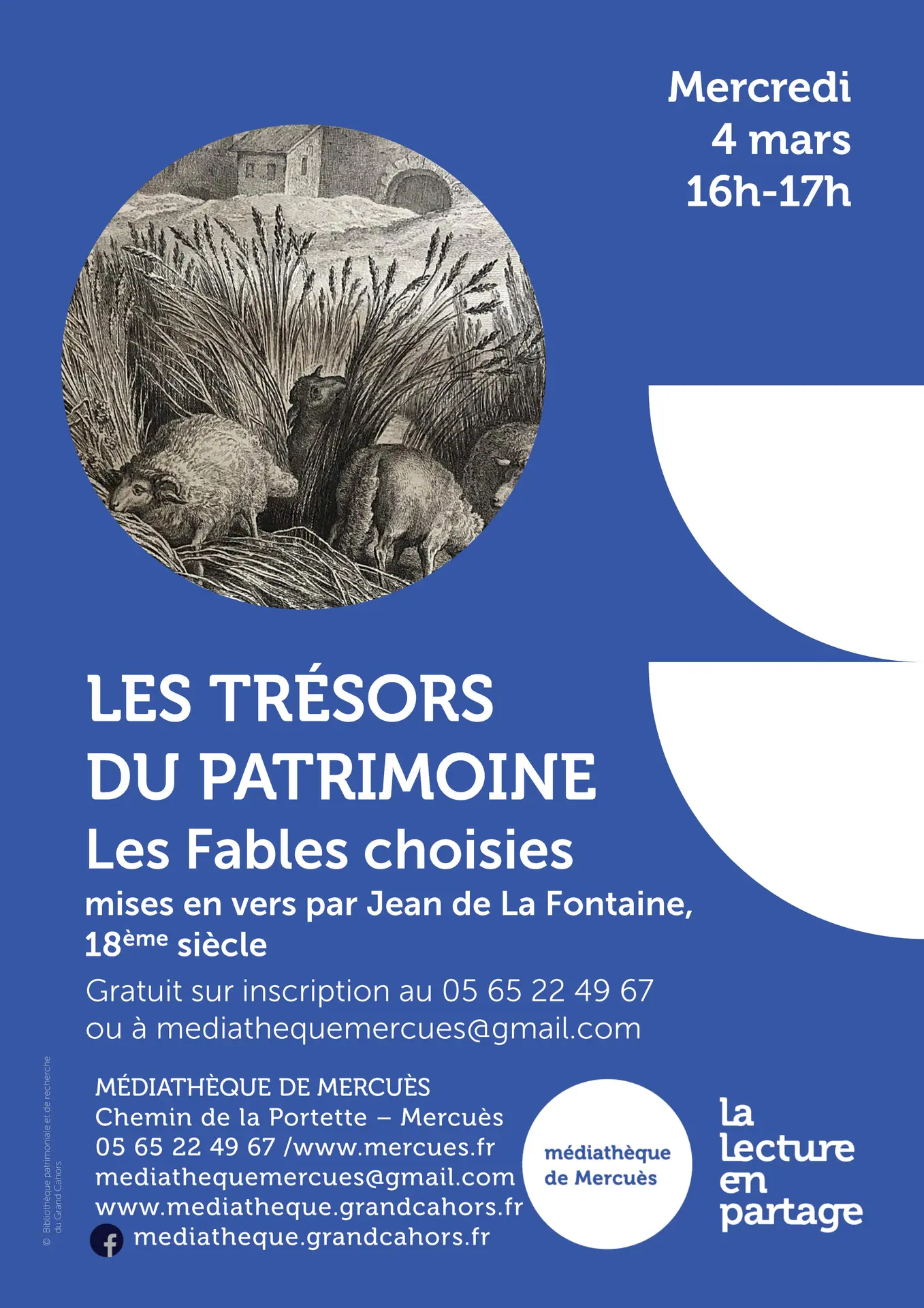 Affiche Trésors pat Fables mars26