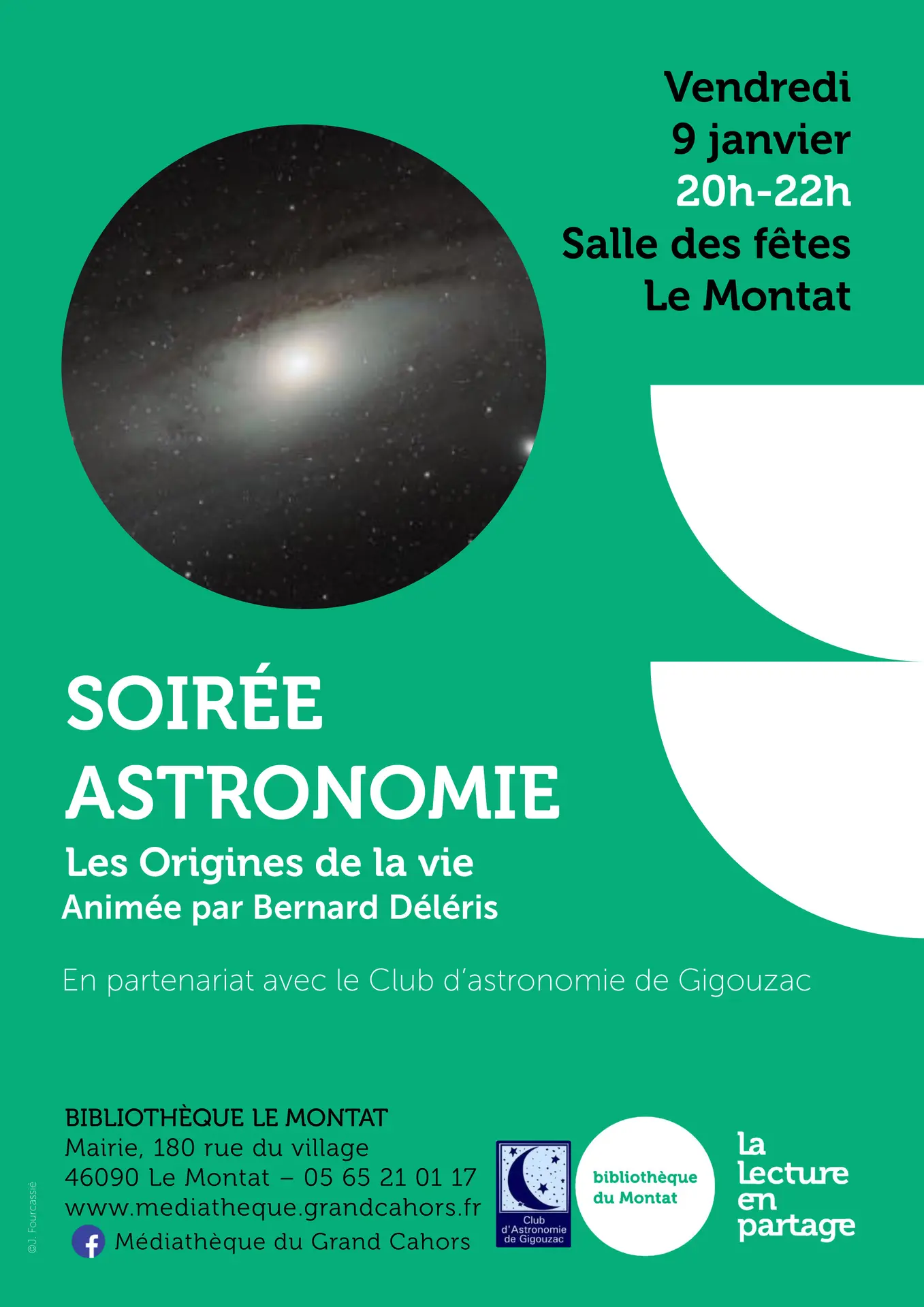 Affiche astronomie Montat Med GC 26