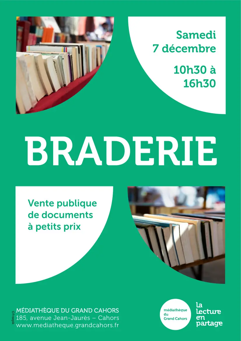 Affiche braderie 7 décembre24