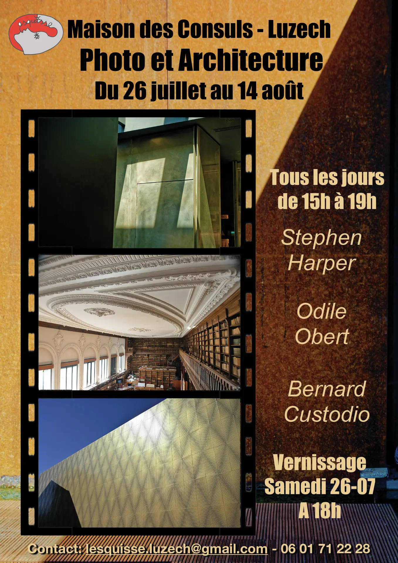 Affiche expo photo archi