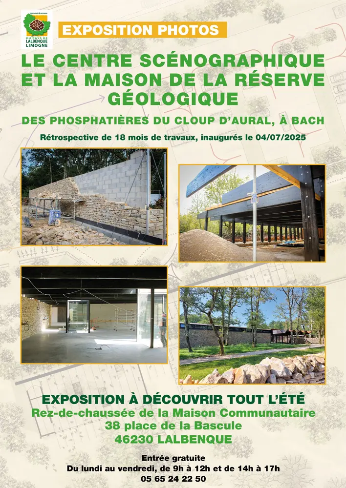 Affiche expo photos Maison Communautaire