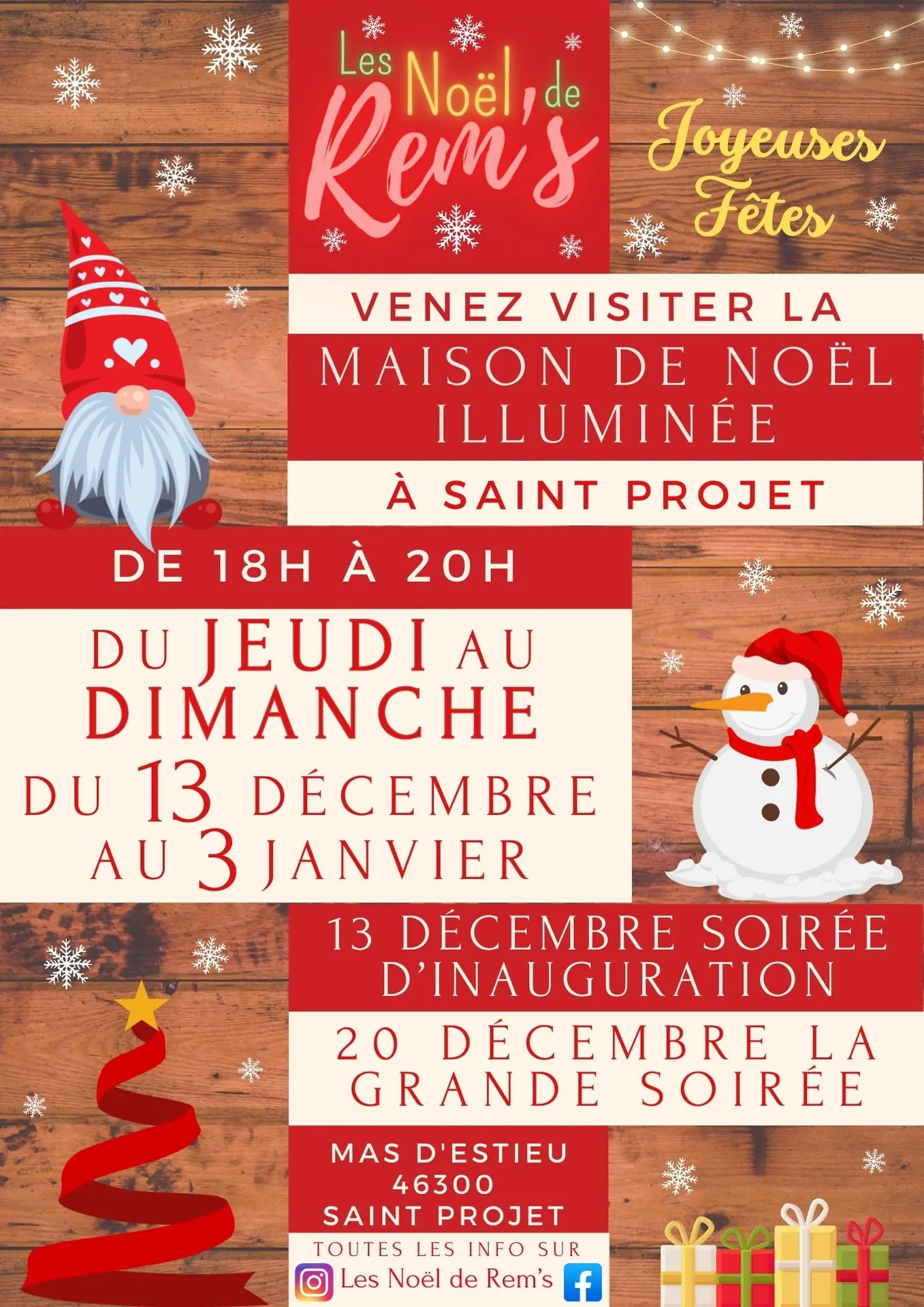 Affiche illuminations 2025