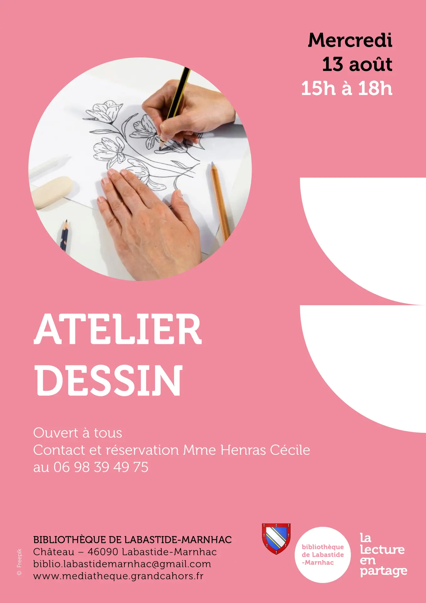 Affiches atelier dessin2