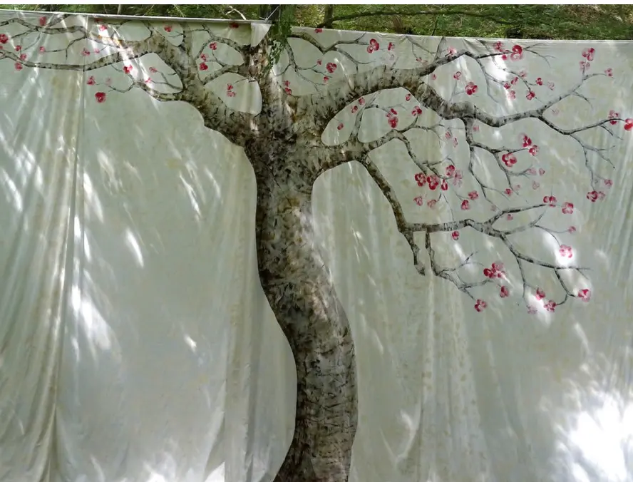 Arbre fleuri