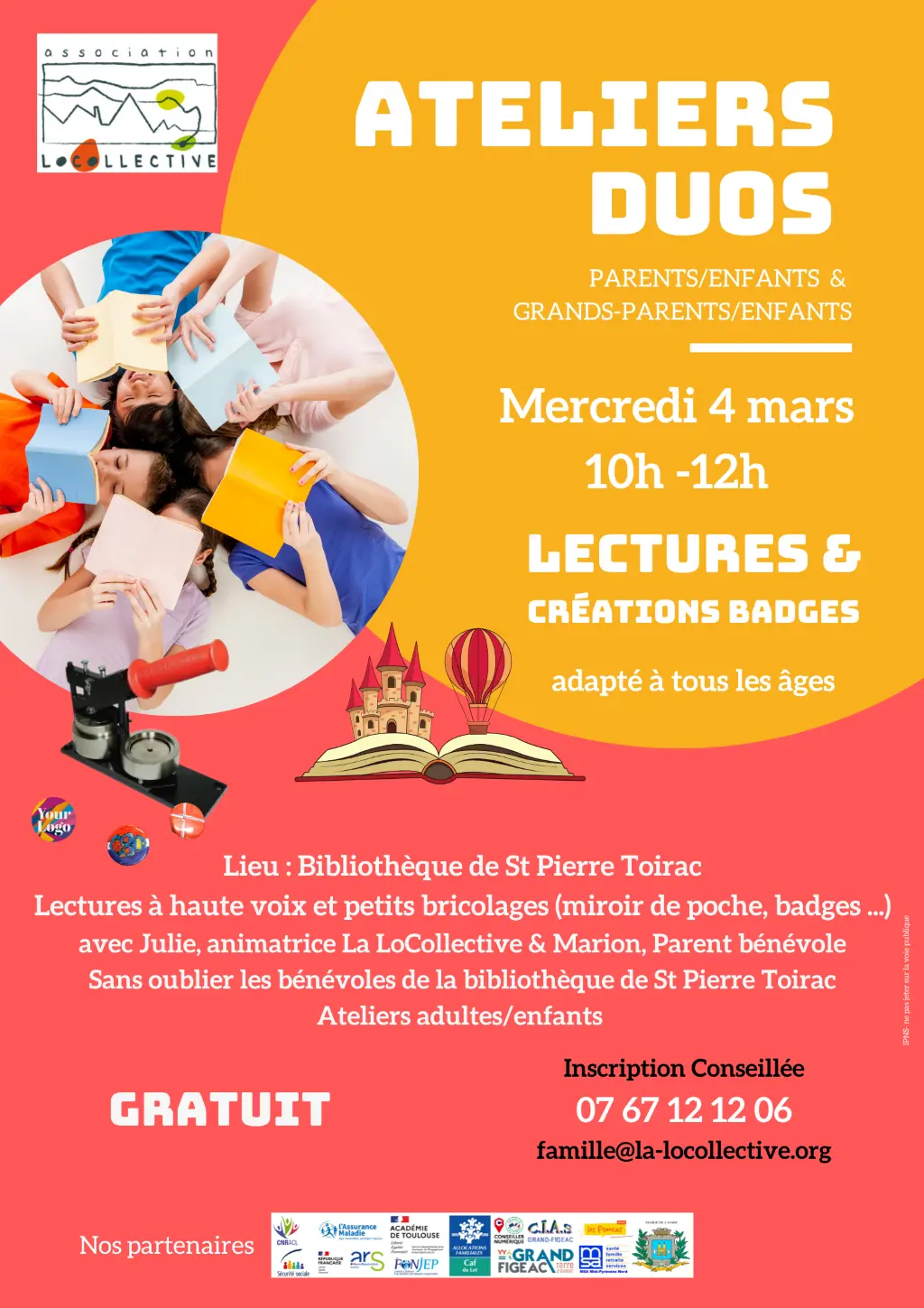 Ateliers Duos 2025-26
