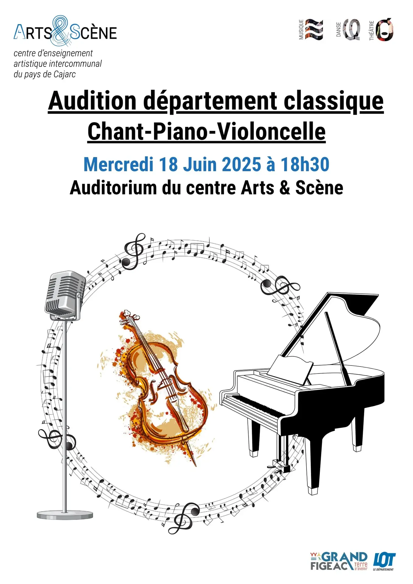 Audition département classqiue