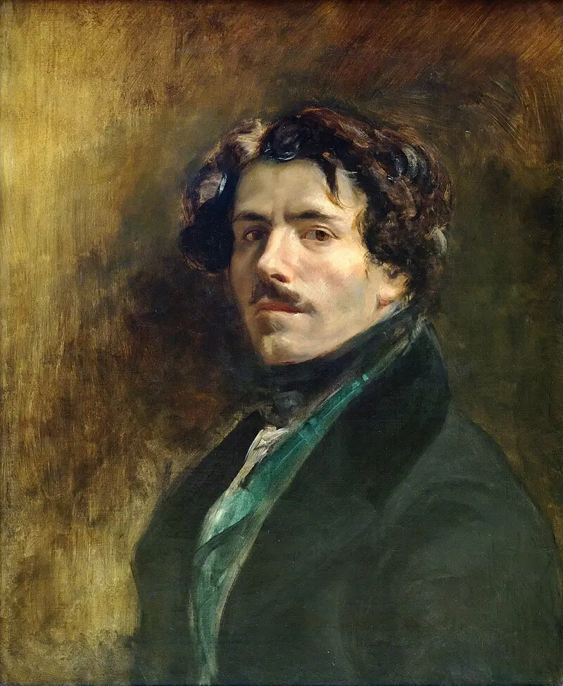 Autoportrait_-_Eugène_Delacroix_-_Musée_du_Louvre_Peintures_RF_25