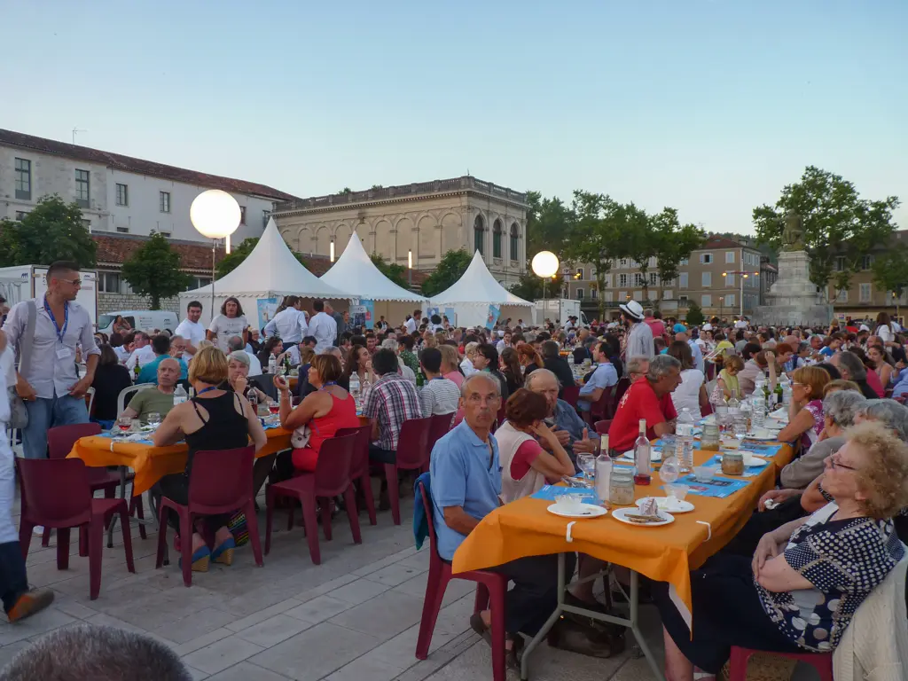 Banquet du festival Lot of Saveurs 2014--© Lot Tourisme C. Séguy