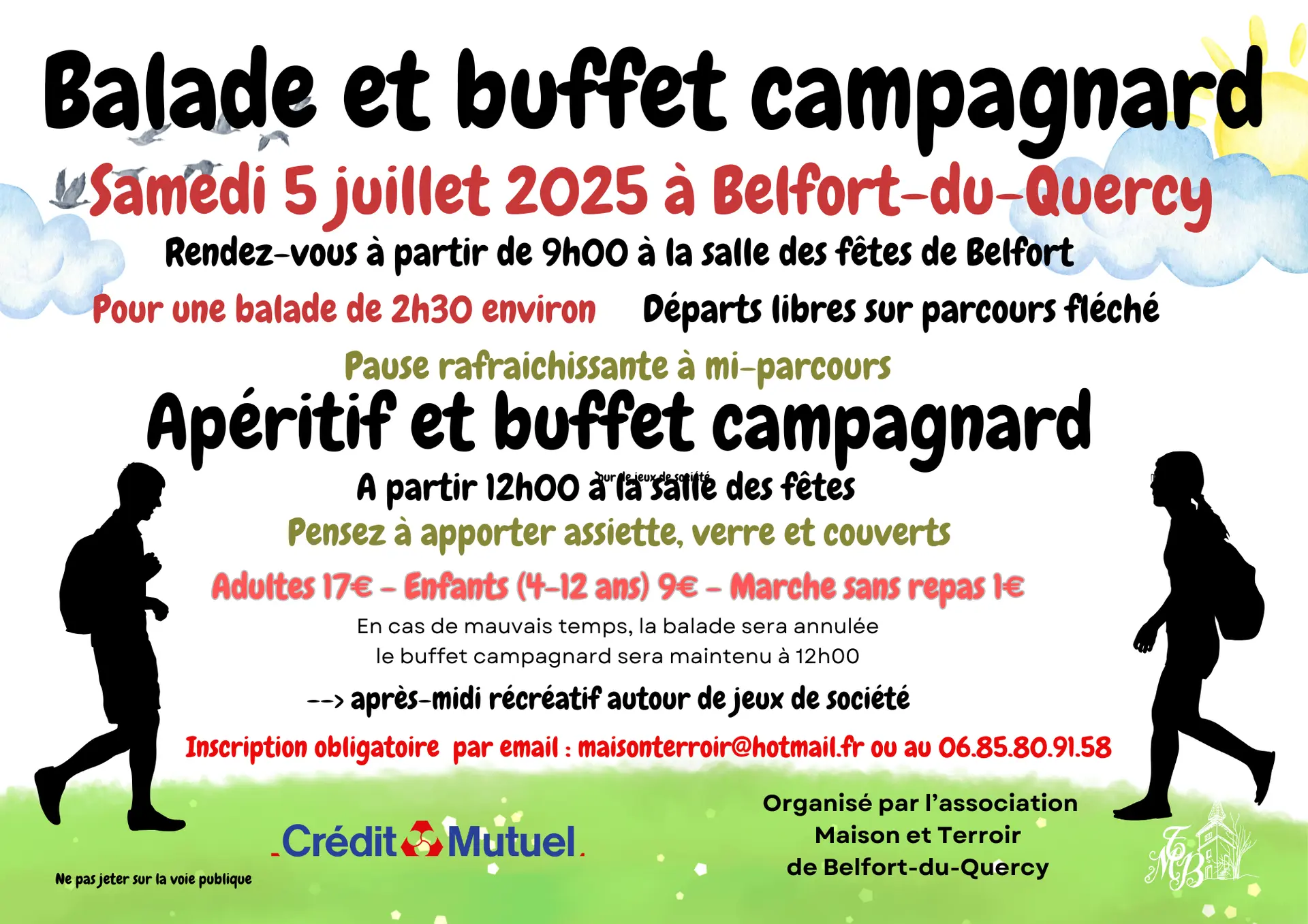 Balade et buffet campagnard - 1