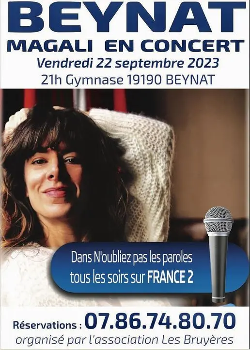 Beynat Magali en Concert