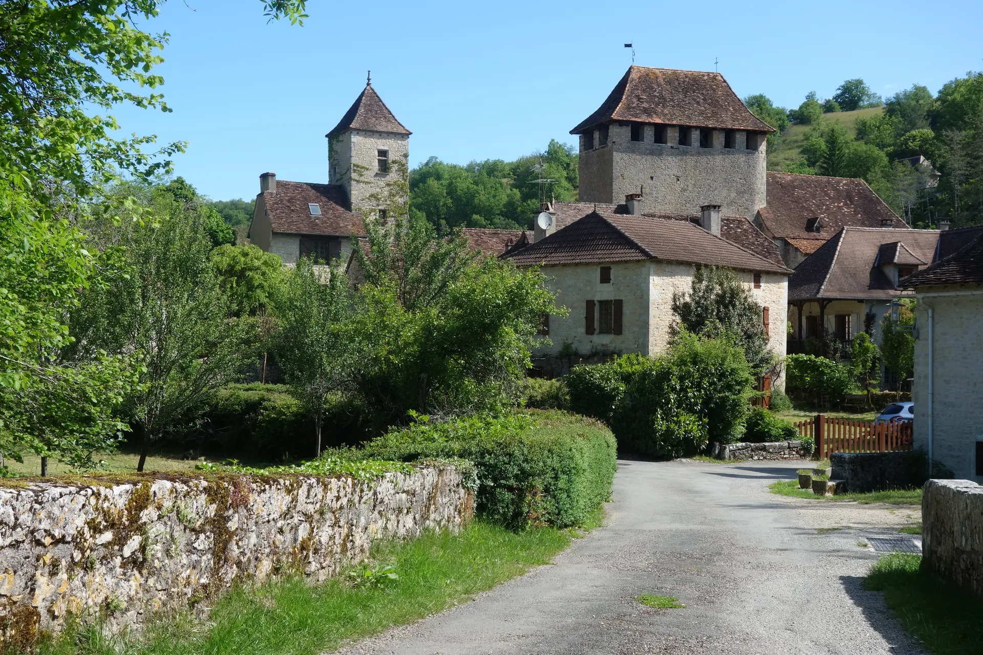 Bourg de Saint-Martin-de-Vers