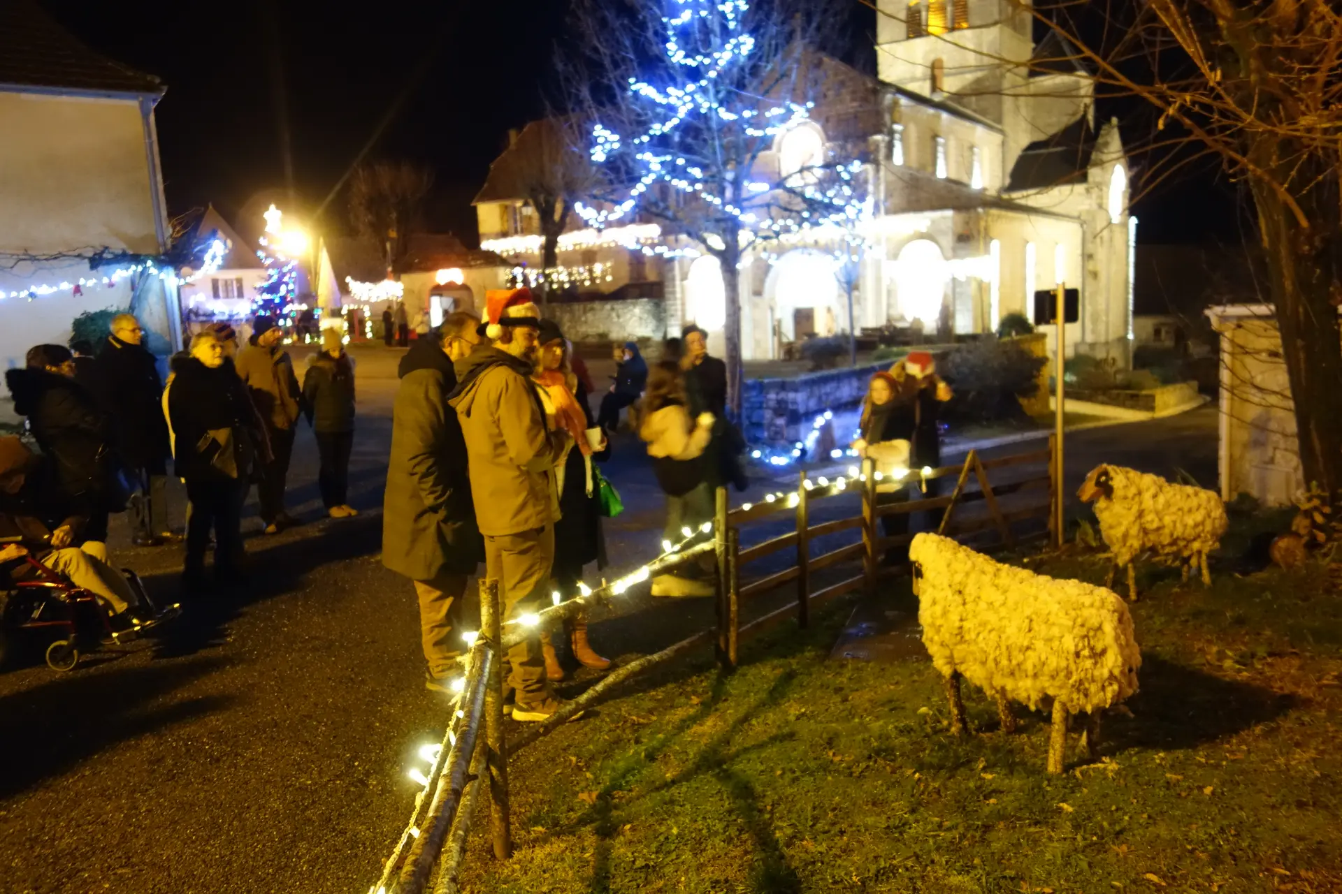 Caniac du Causse 2023 Village éclairé (73)