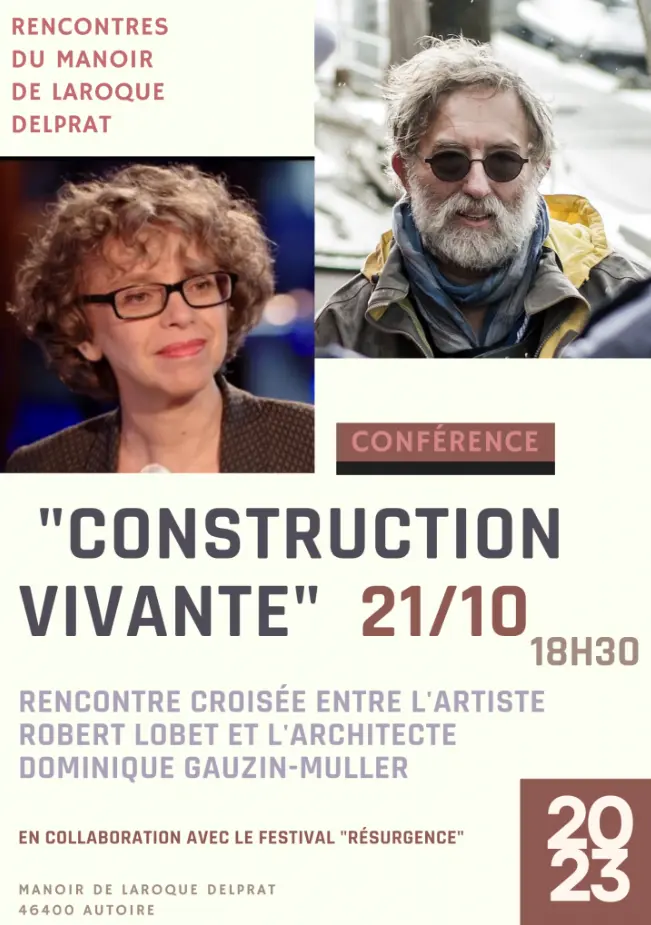 rencontre Construction Vivante : des rivages du Nil au Quercy