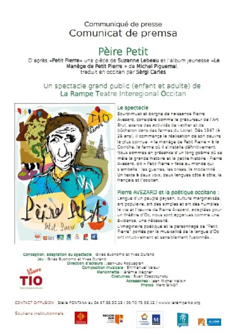 total festum : communiqué de presse peire