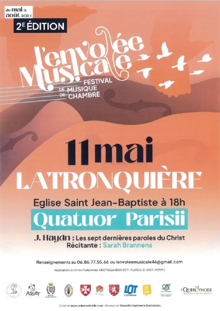 affiche concert latronquière