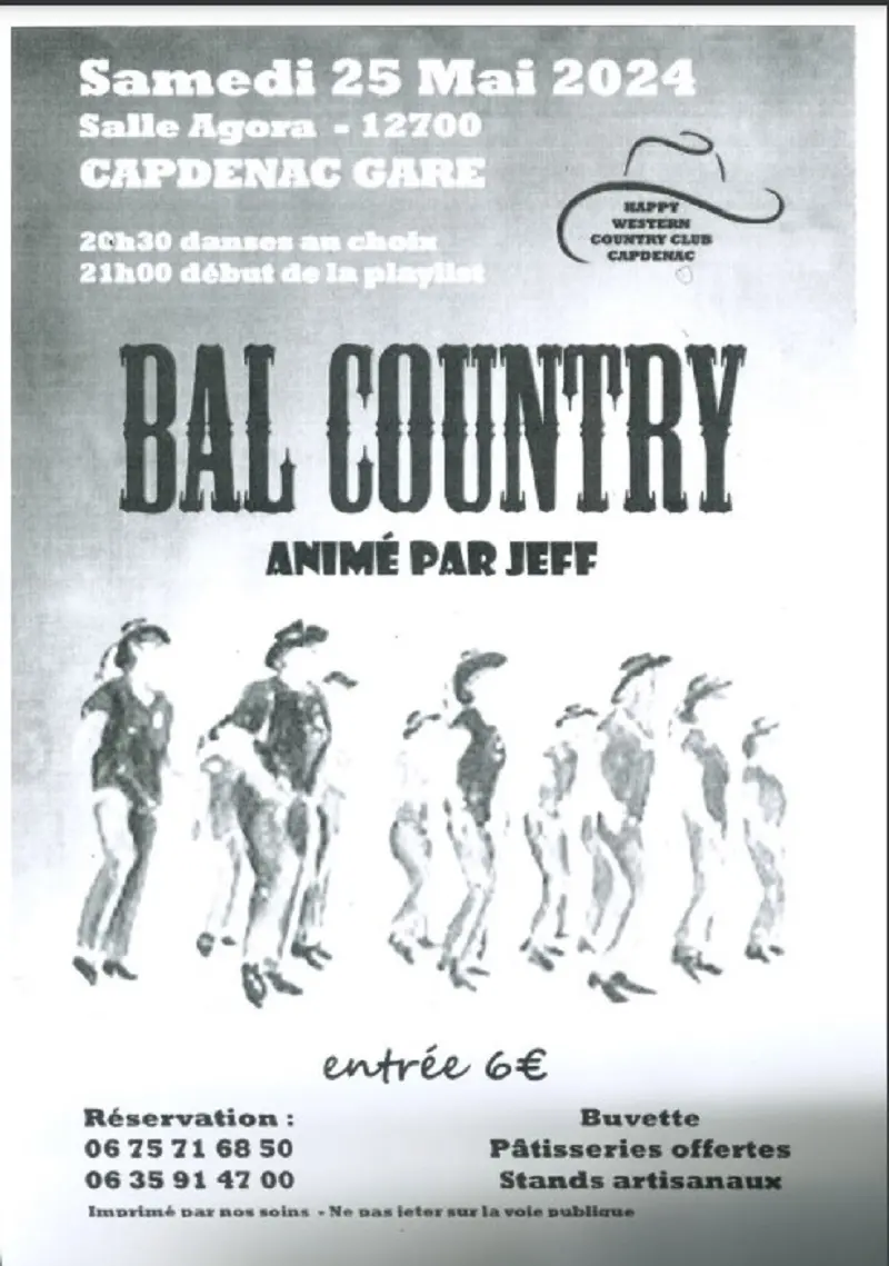 Bal Country à Capdenac-Gare