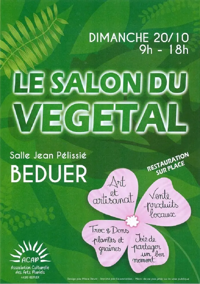 salon vegetal béduer
