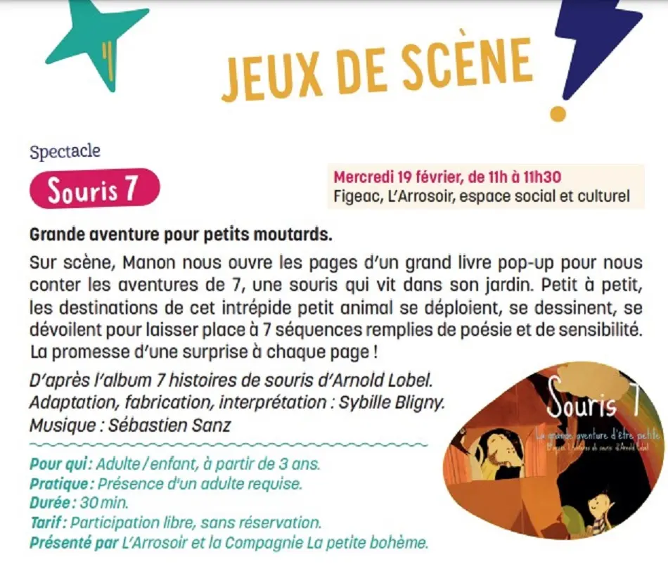 Graines de Moutards à l'Arrosoir, spectacle : Souris 7