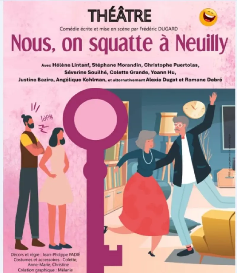 Soirée théâtre à Anglars : 