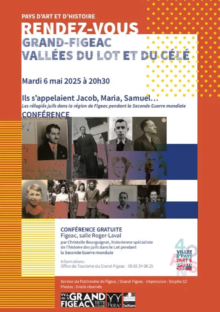 Conférence - Ils s’appelaient Jacob, Maria, Samuel…