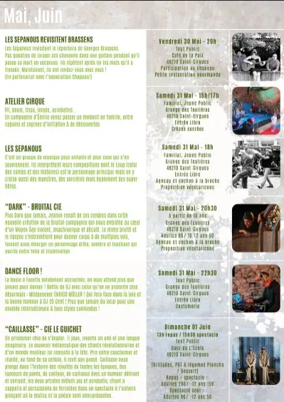 Les Préalables, Le Collectif Nous Autres programme