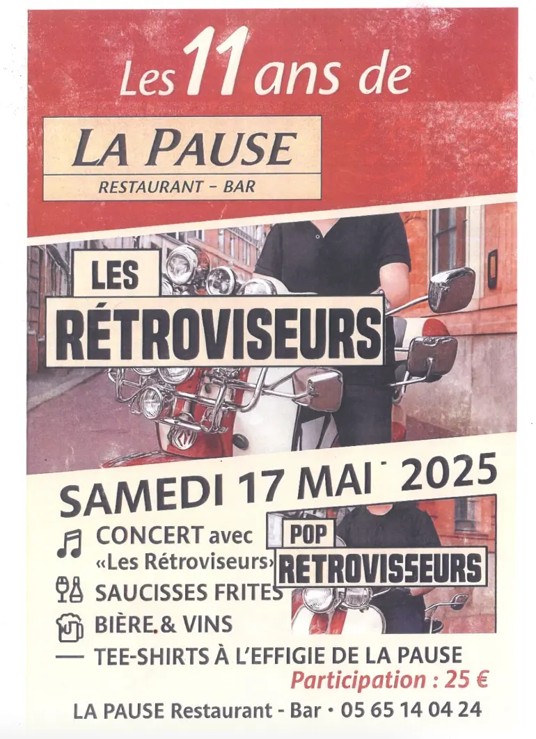 concert à la pause