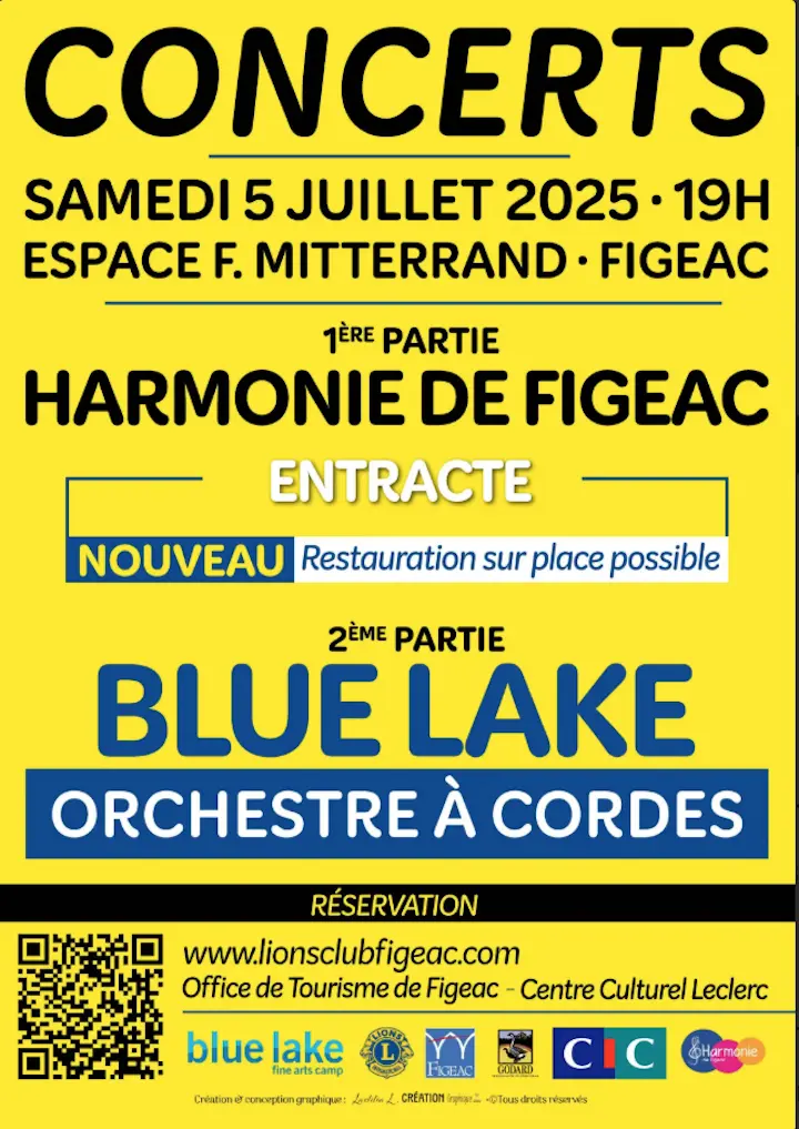 blue lake concert
