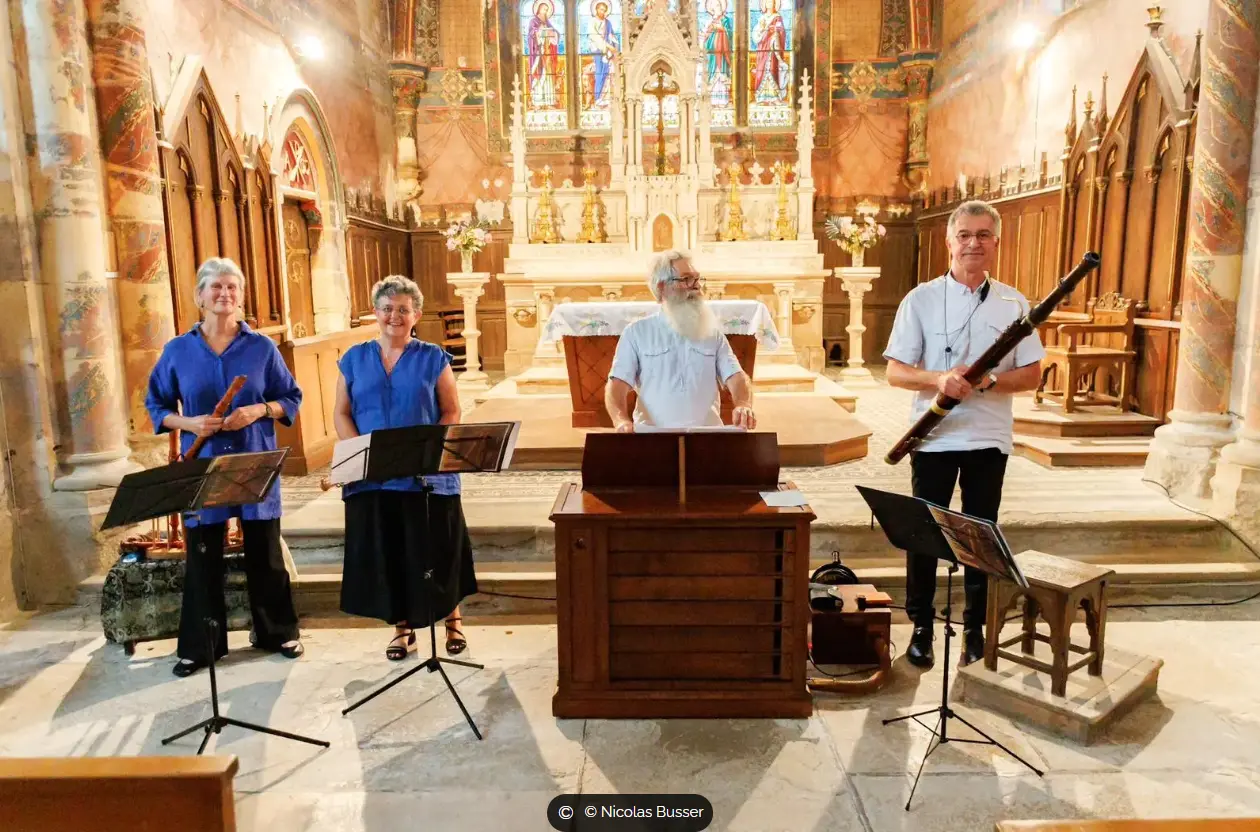 Concert  de l'ensemble la Girandola à Fourmagnac