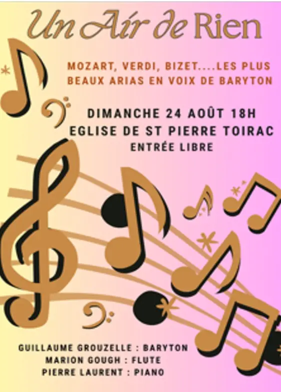 Concert à Saint-Pierre-Toirac : Un Air de Rien