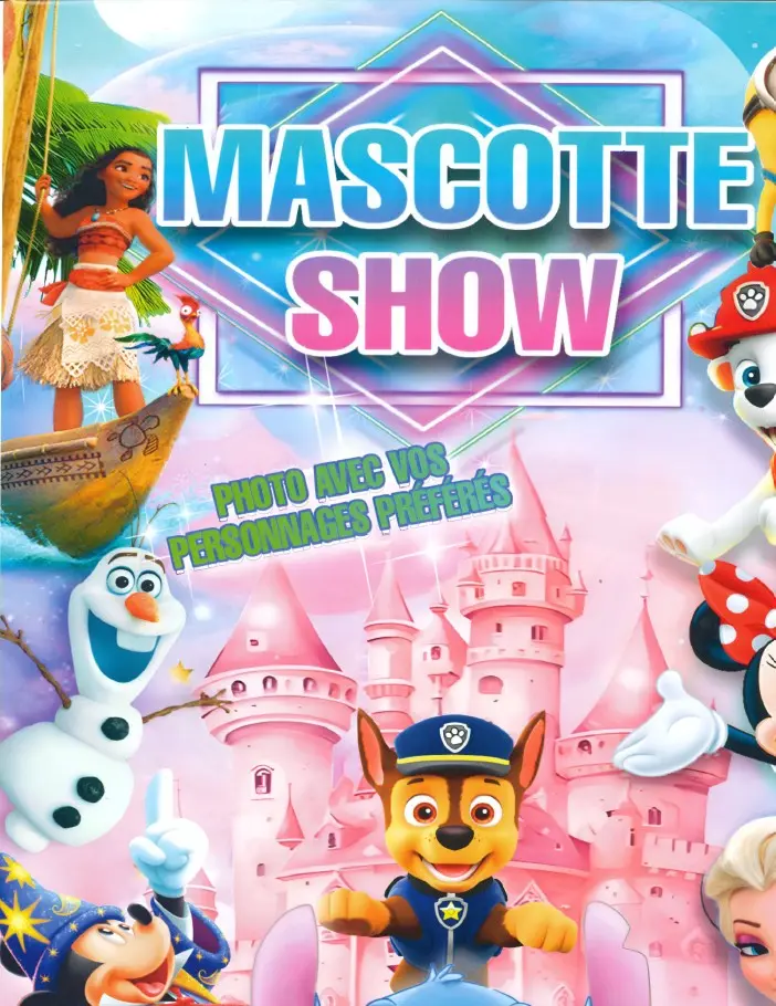 Mascotte Show à Figeac