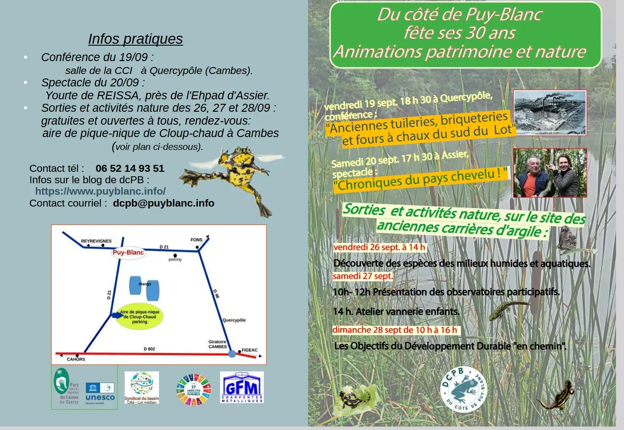 Puy blanc fêtes ces 30 ans