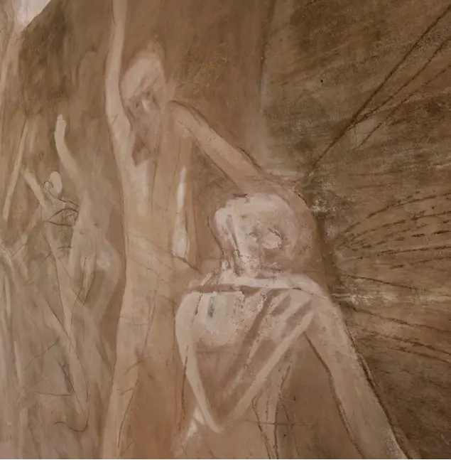 Miklos Bokor, Chapelle de Maraden (détail)