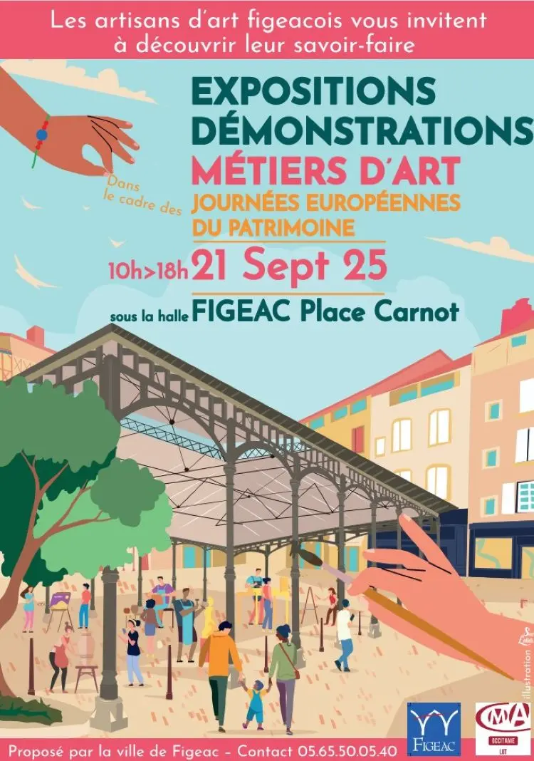 expo métiers d'art Figeac