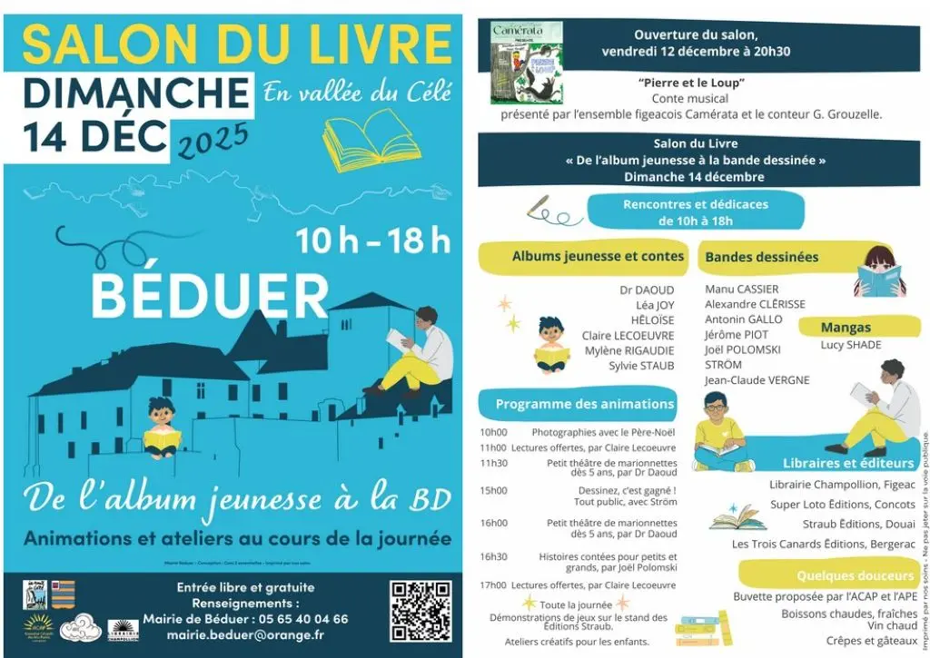 Salon du Livre jeunesse à la BD à Béduer