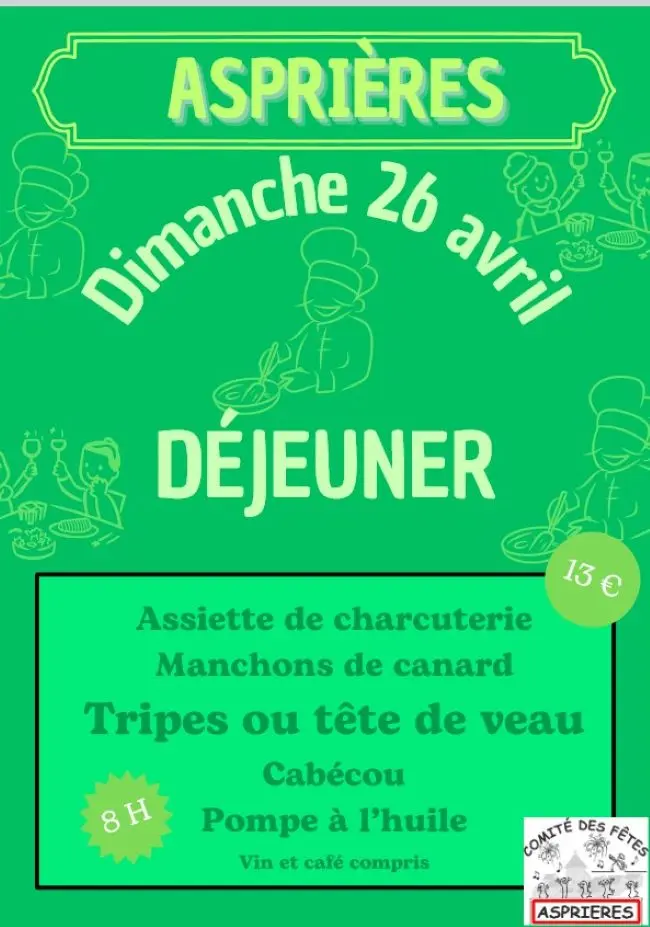 déjeuner tripoux