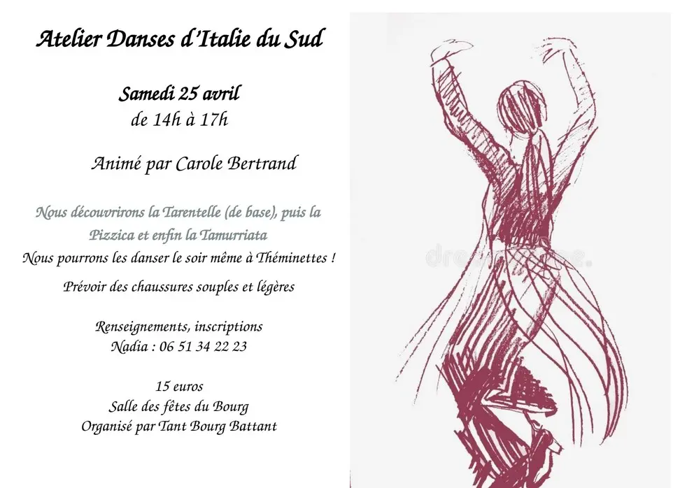 Atelier de danses d’Italie du Sud, Le Bourg